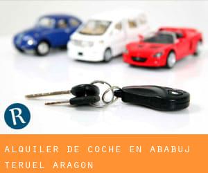alquiler de coche en Ababuj (Teruel, Aragón)