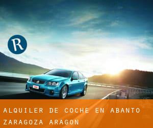 alquiler de coche en Abanto (Zaragoza, Aragón)