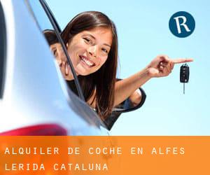 alquiler de coche en Alfés (Lérida, Cataluña)