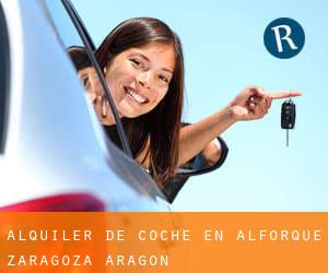 alquiler de coche en Alforque (Zaragoza, Aragón)