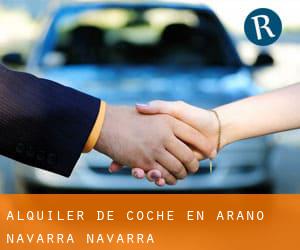 alquiler de coche en Arano (Navarra, Navarra)