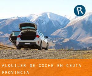 alquiler de coche en Ceuta (Provincia)