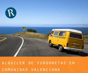 Alquiler de Furgonetas en Comunidad Valenciana