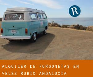 Alquiler de Furgonetas en Velez Rubio (Andalucía)