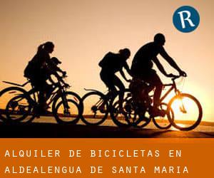 Alquiler de Bicicletas en Aldealengua de Santa María