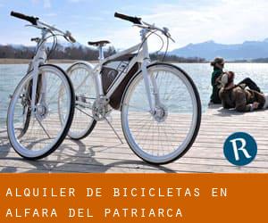 Alquiler de Bicicletas en Alfara del Patriarca