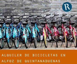 Alquiler de Bicicletas en Alfoz de Quintanadueñas