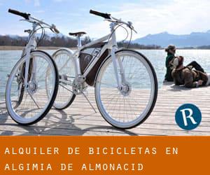 Alquiler de Bicicletas en Algimia de Almonacid