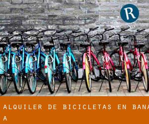 Alquiler de Bicicletas en Baña (A)