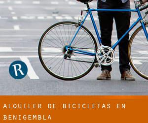 Alquiler de Bicicletas en Benigembla