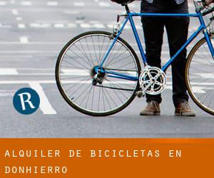 Alquiler de Bicicletas en Donhierro