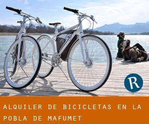 Alquiler de Bicicletas en la Pobla de Mafumet