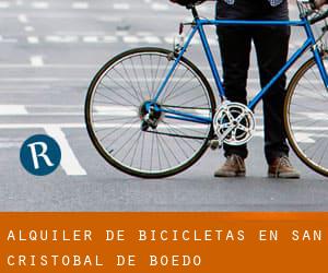 Alquiler de Bicicletas en San Cristóbal de Boedo