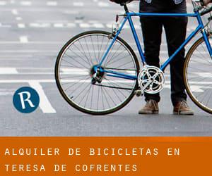 Alquiler de Bicicletas en Teresa de Cofrentes