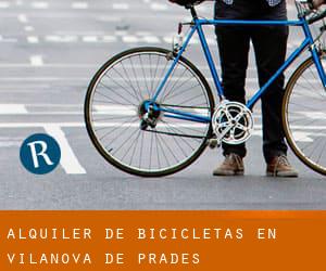 Alquiler de Bicicletas en Vilanova de Prades