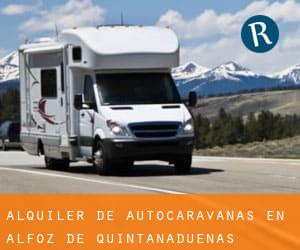 Alquiler de Autocaravanas en Alfoz de Quintanadueñas