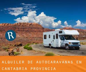 Alquiler de Autocaravanas en Cantabria (Provincia)