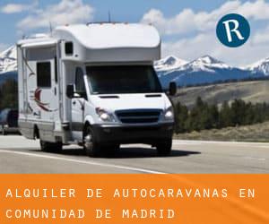 Alquiler de Autocaravanas en Comunidad de Madrid