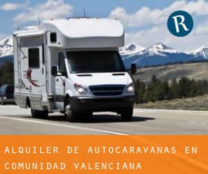 Alquiler de Autocaravanas en Comunidad Valenciana