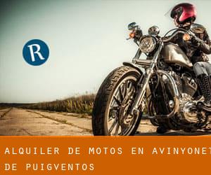 Alquiler de Motos en Avinyonet de Puigventós