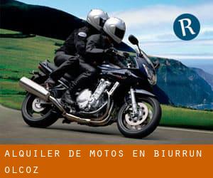 Alquiler de Motos en Biurrun-Olcoz