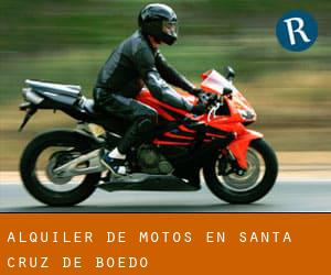 Alquiler de Motos en Santa Cruz de Boedo