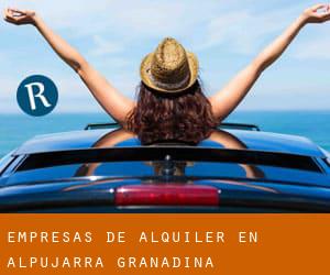 Empresas de Alquiler en Alpujarra Granadina