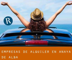 Empresas de Alquiler en Anaya de Alba